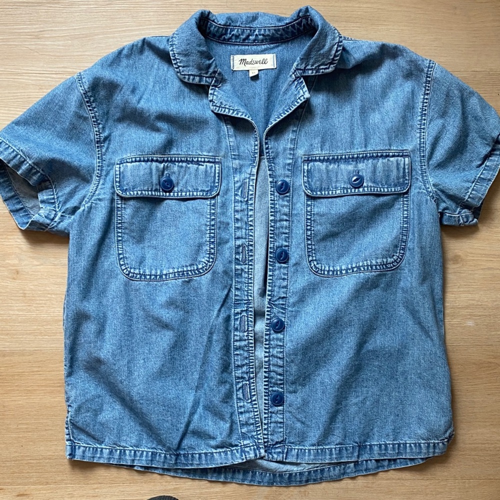 Madewell Denim Button-Up Shirt